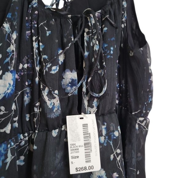 The Jetset Diaries Women's Black Tama Printed Sleeveless Maxi Dress - Picture 2 of 4